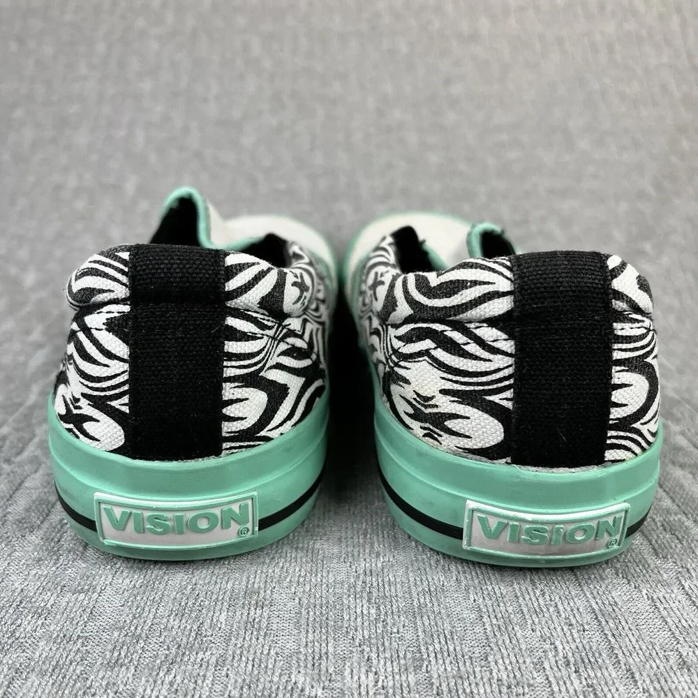 Vision Streetwear W Aztec Slip On Women's shoes Size (7.5) tribal skater walking